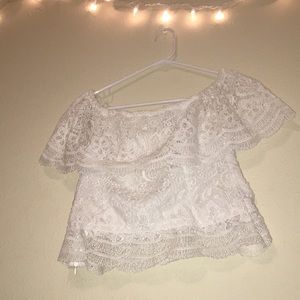 Off the shoulder top